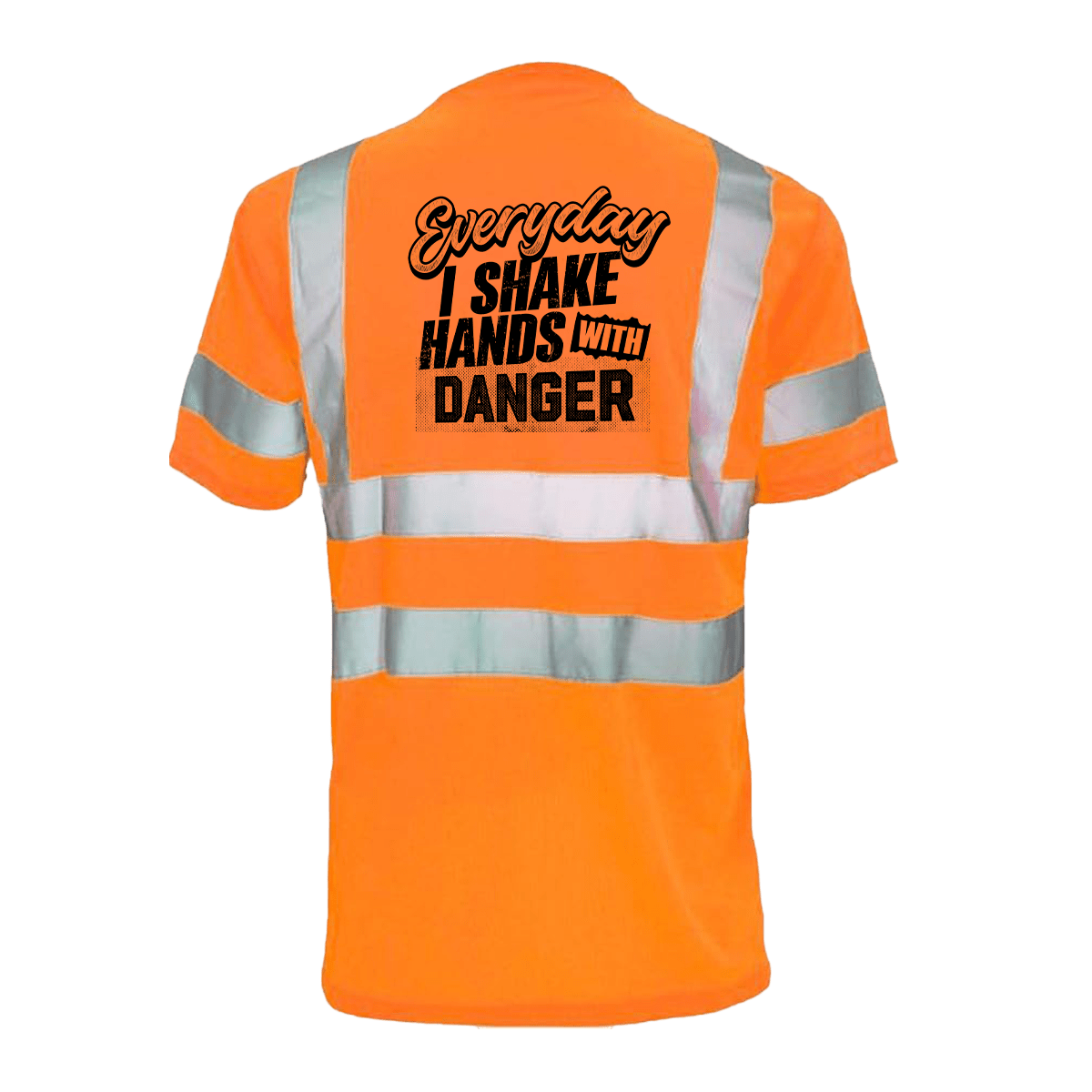 Shake Hands with Danger - Reflective Safety T-Shirt - Armed American Supply
