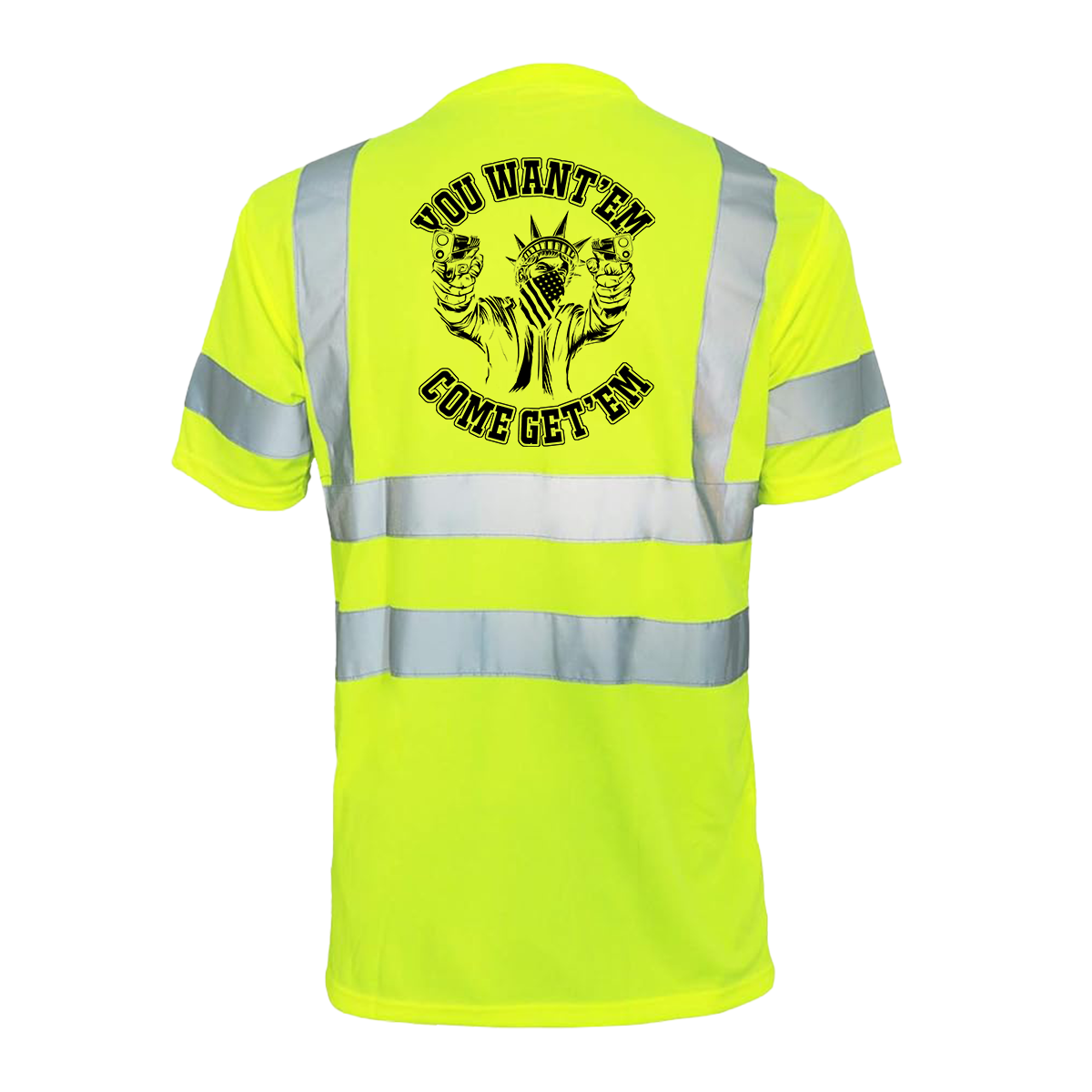 Come Get 'EM - Reflective Safety T-Shirt