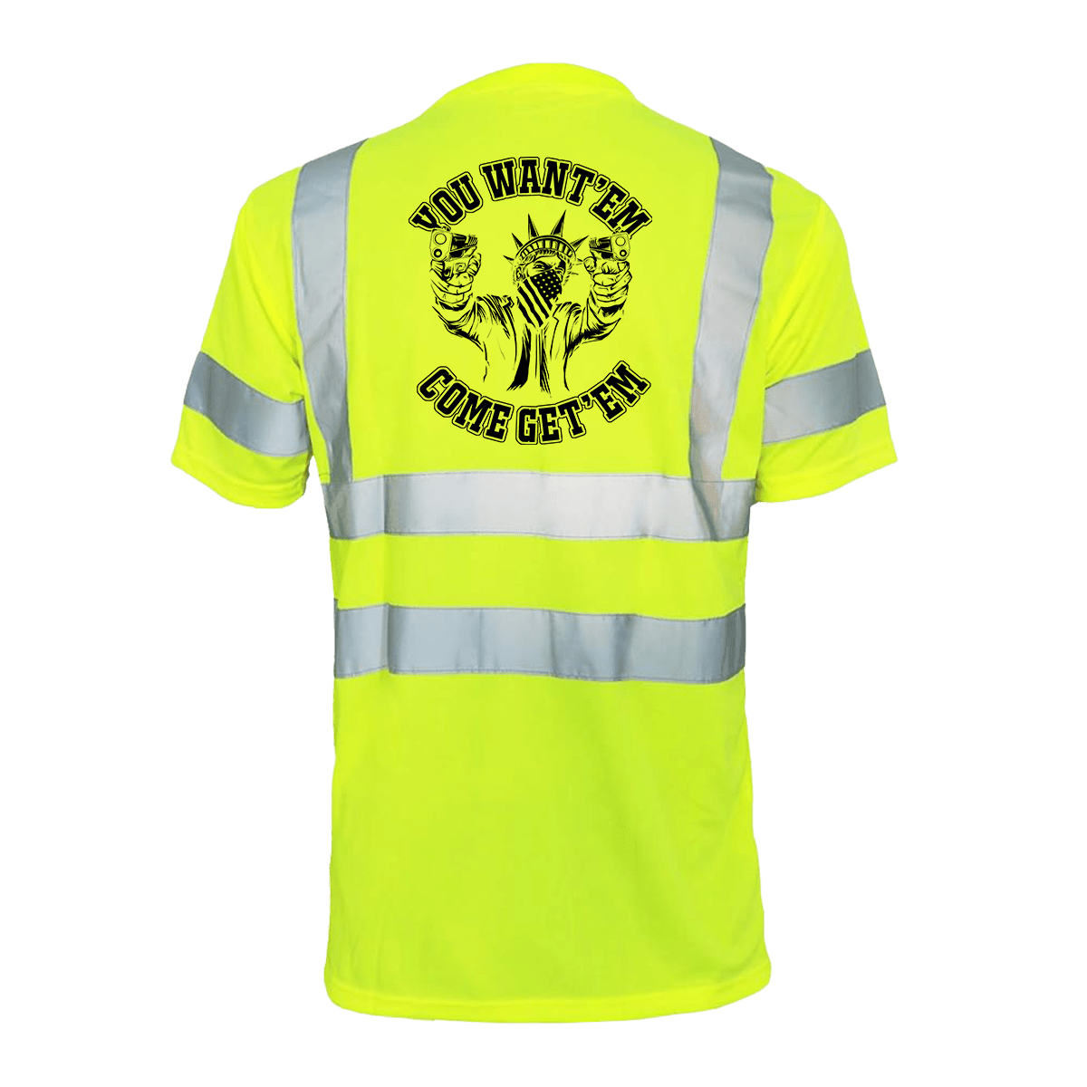 Come Get 'EM - Reflective Safety T-Shirt - Armed American Supply