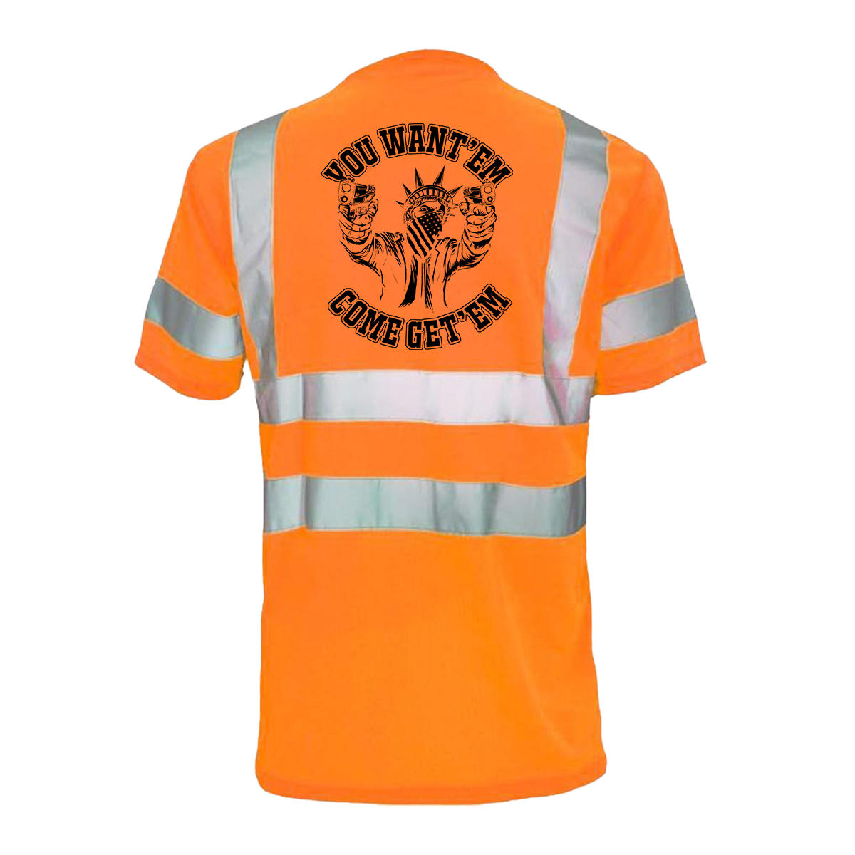 Come Get 'EM - Reflective Safety T-Shirt