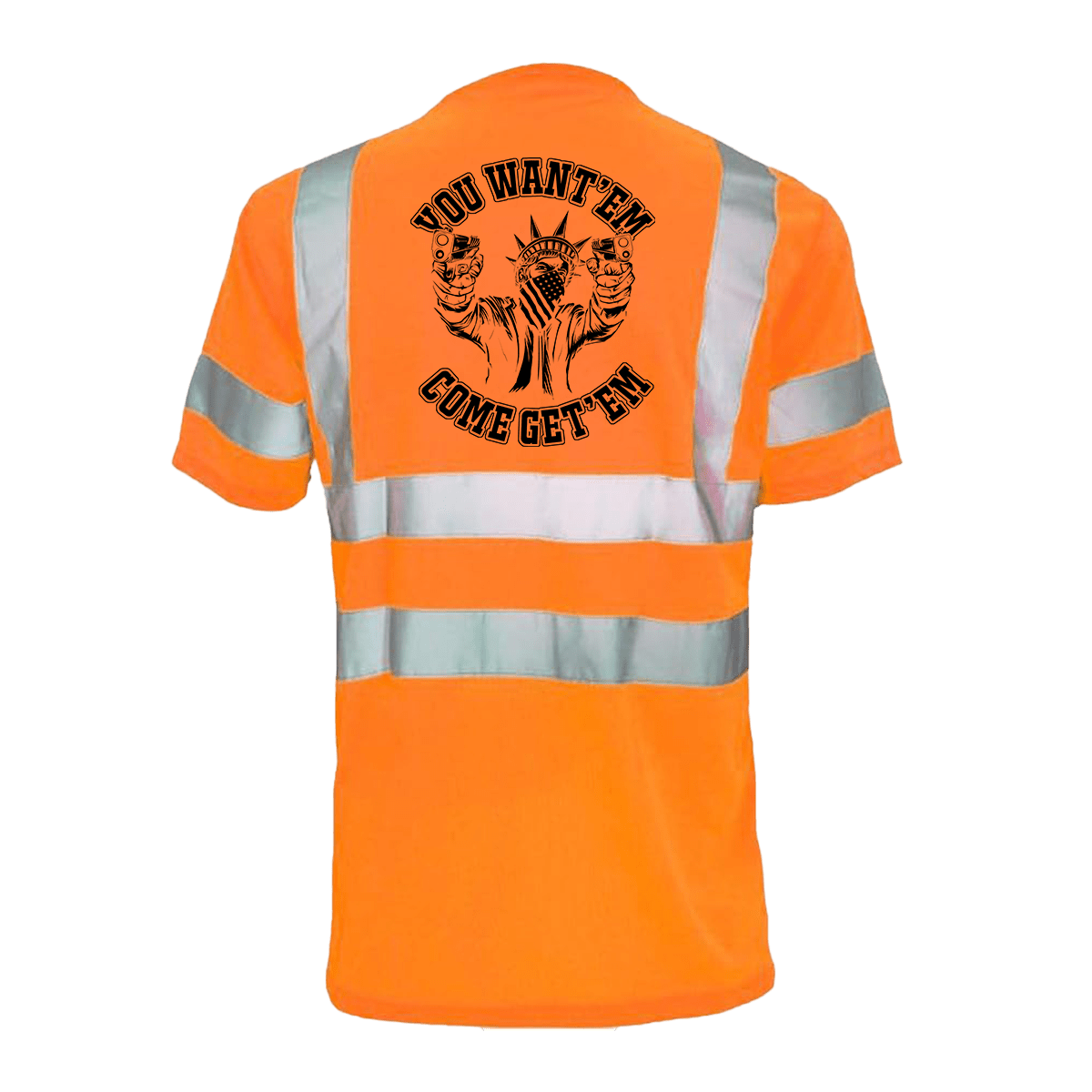 Come Get 'EM - Reflective Safety T-Shirt - Armed American Supply