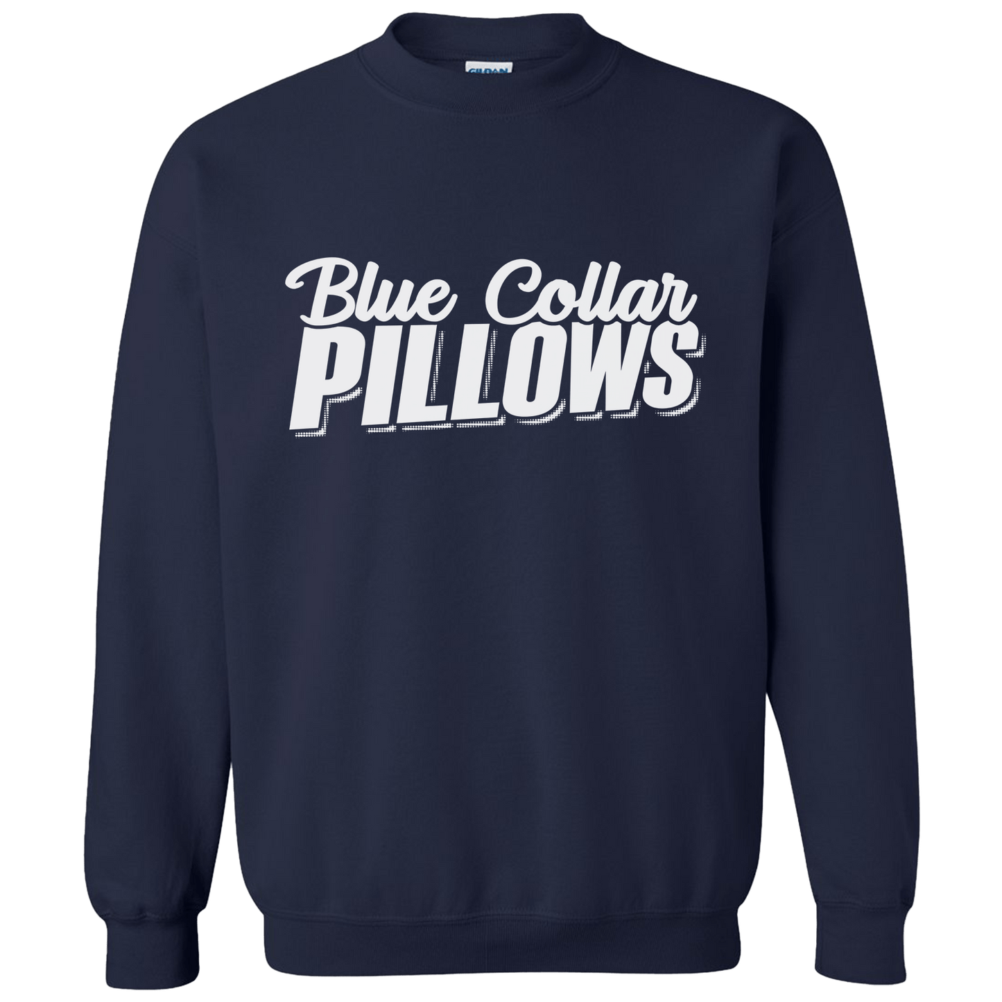Blue Collar Pillows - Crew Sweatshirt - Navy - Armed American Supply
