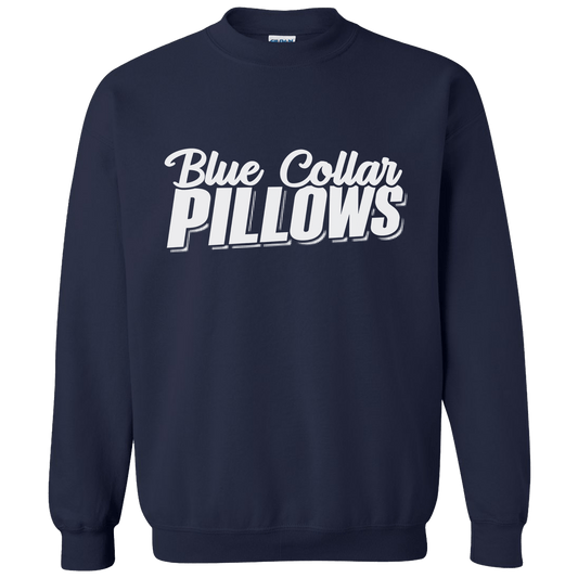 Blue Collar Pillows - Crew Sweatshirt - Navy - Armed American Supply
