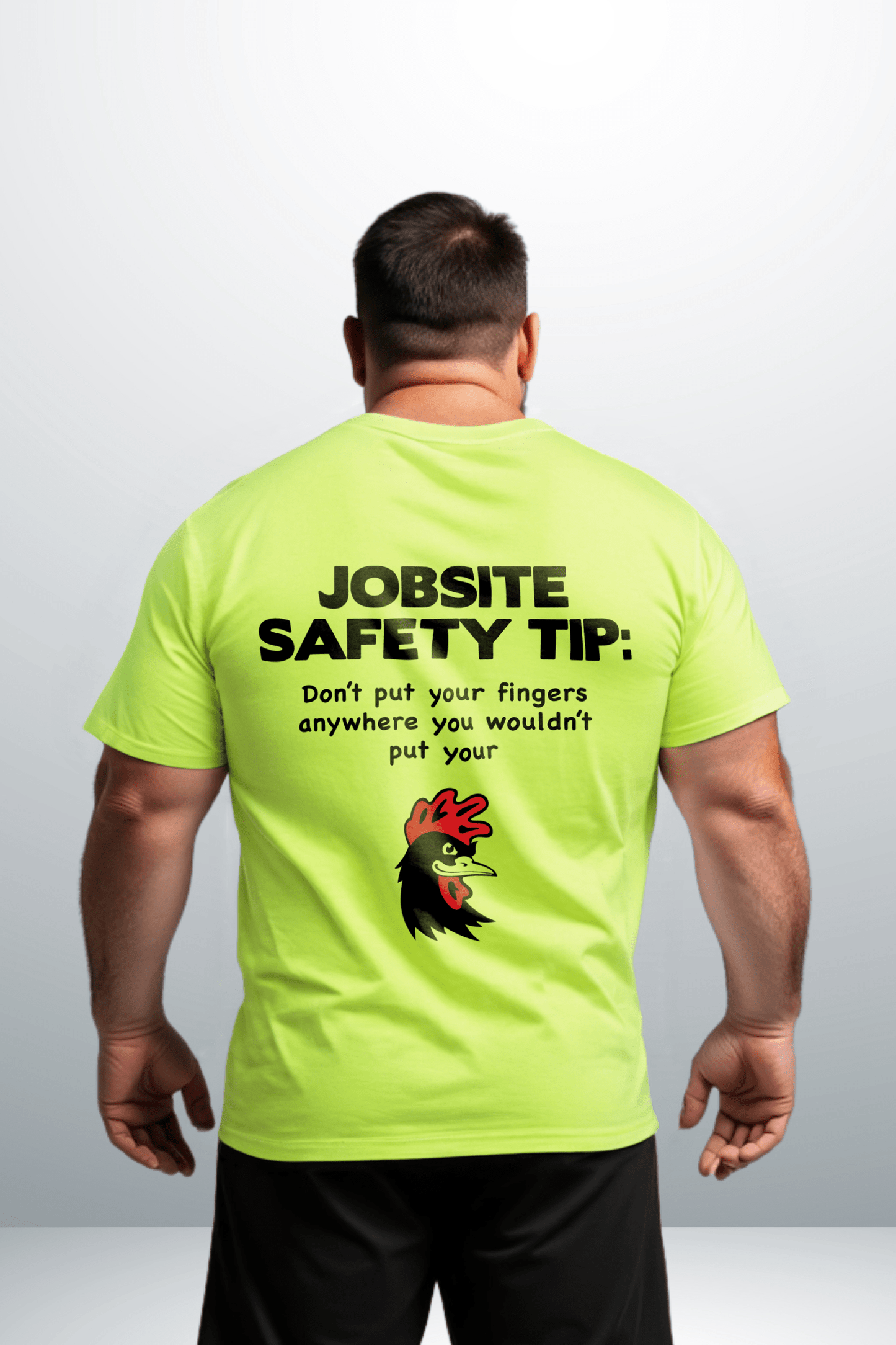 Jobsite - Safety Yellow Pocket T-Shirt - Armed American Supply