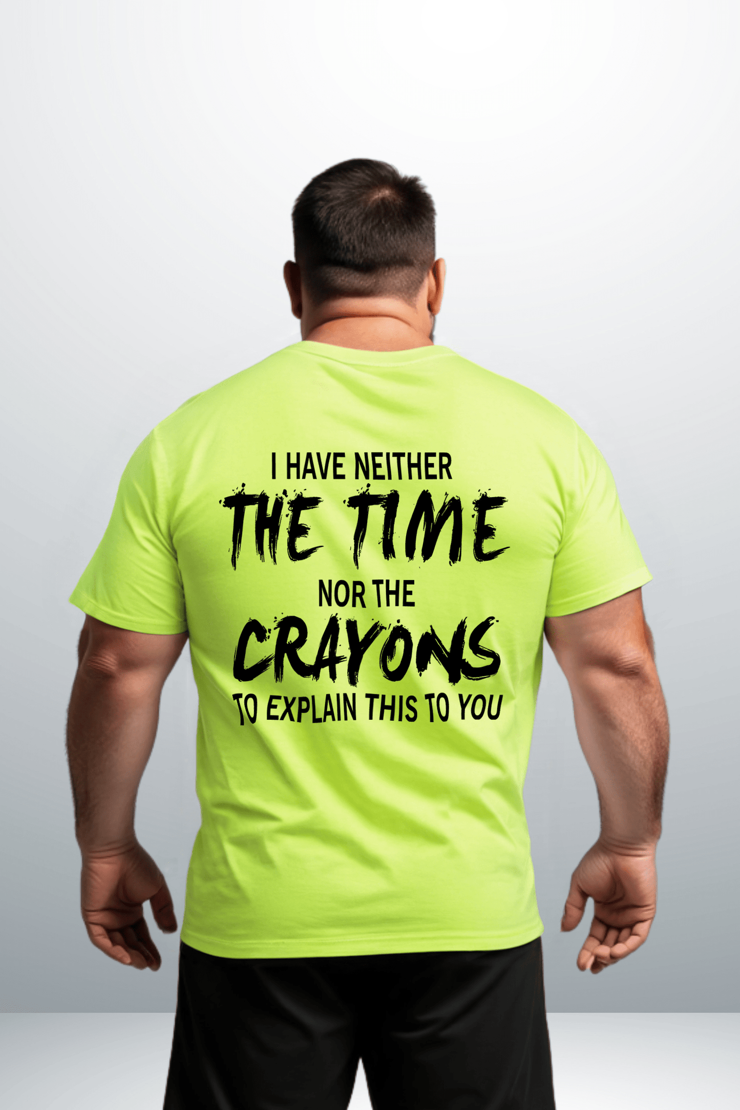 Crayons - Safety Yellow T-Shirt - Armed American Supply