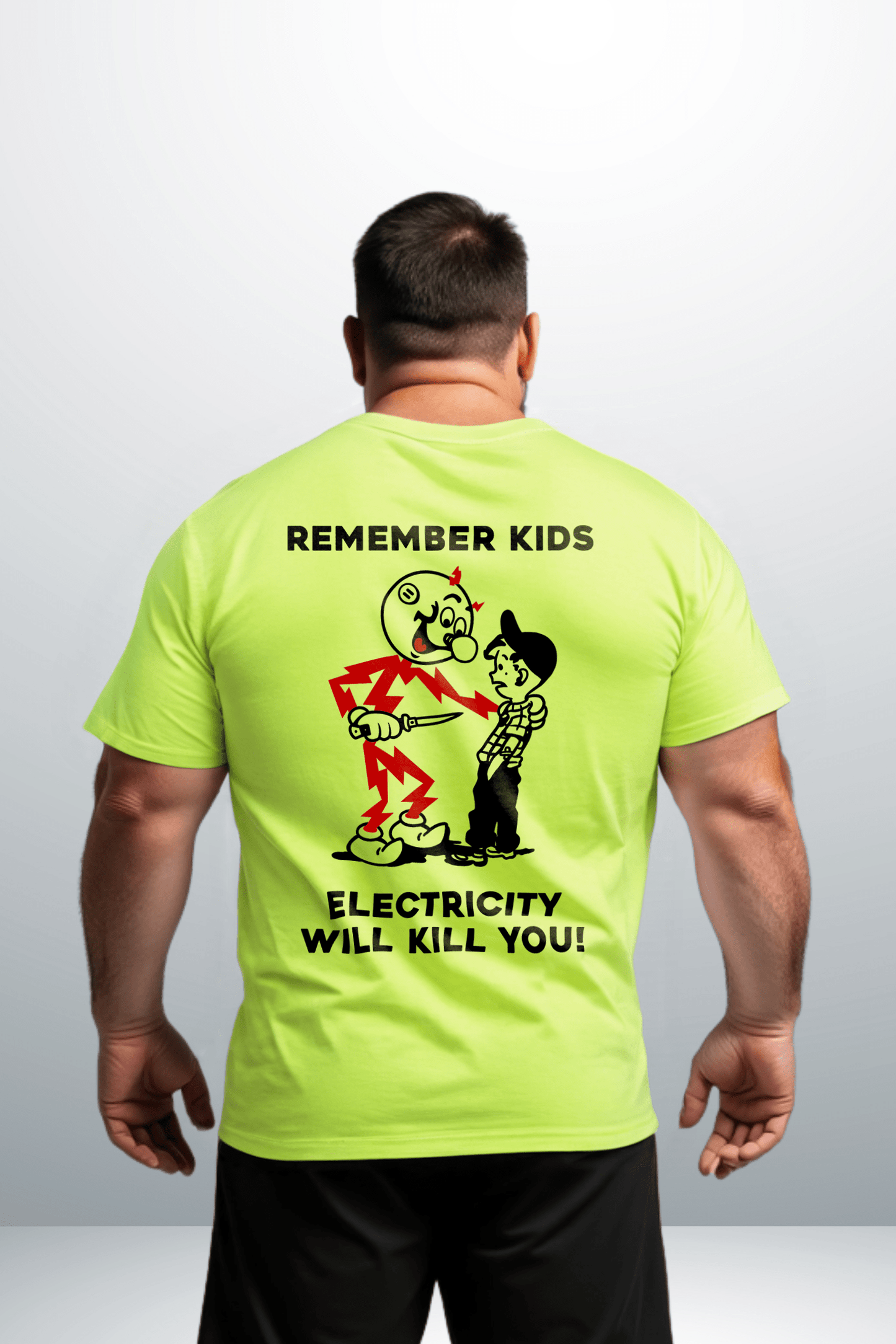 Remember Kids - Safety Yellow T-Shirt - Armed American Supply