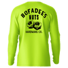 Bofadee's - hi-visibility upf 50 long sleeve sun shirt