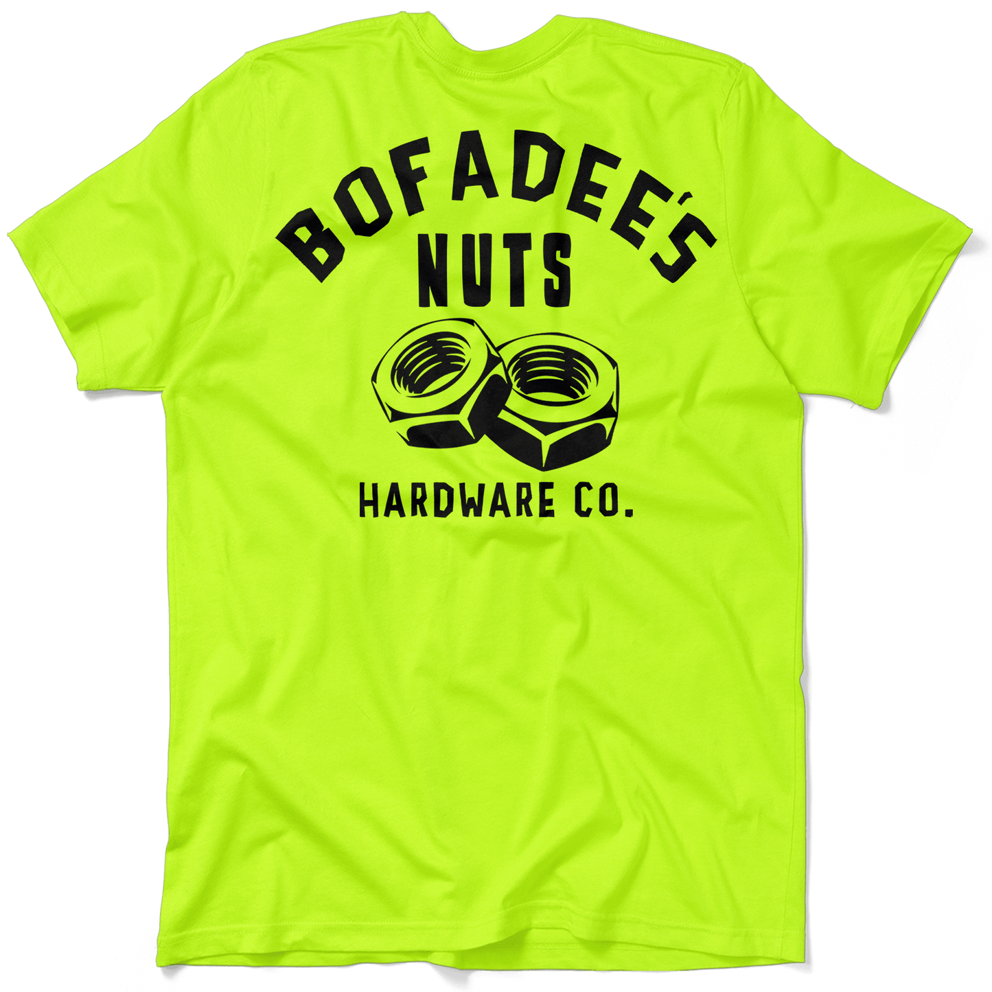Bofadee's - Safety Yellow Pocket T-Shirt - Armed American Supply