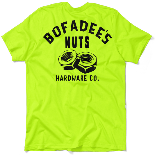 Bofadee's - Safety Yellow Pocket T-Shirt - Armed American Supply