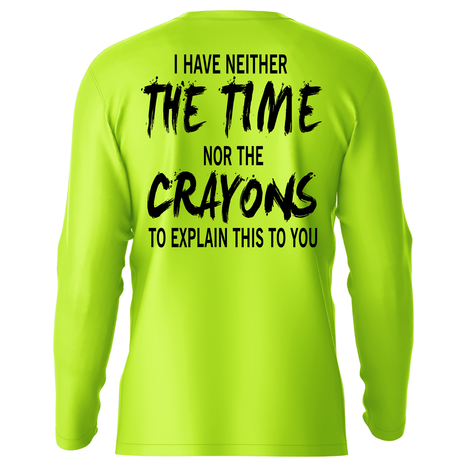 Crayons - Hi - Visibility UPF 50 Long Sleeve Sun Shirt - Armed American Supply
