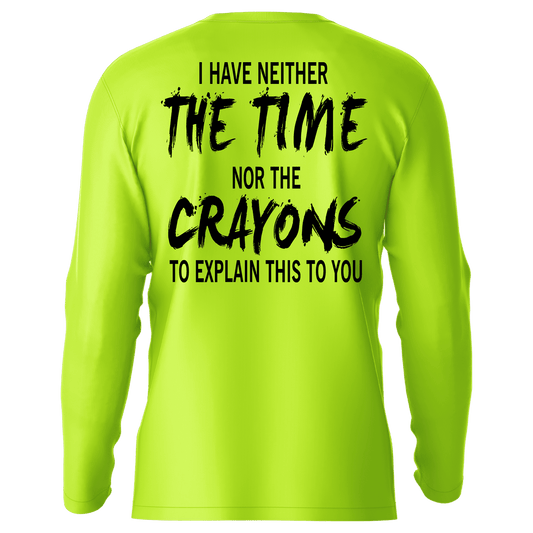 Crayons - Hi - Visibility UPF 50 Long Sleeve Sun Shirt - Armed American Supply
