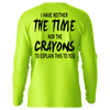 Crayons - hi-visibility upf 50 long sleeve sun shirt