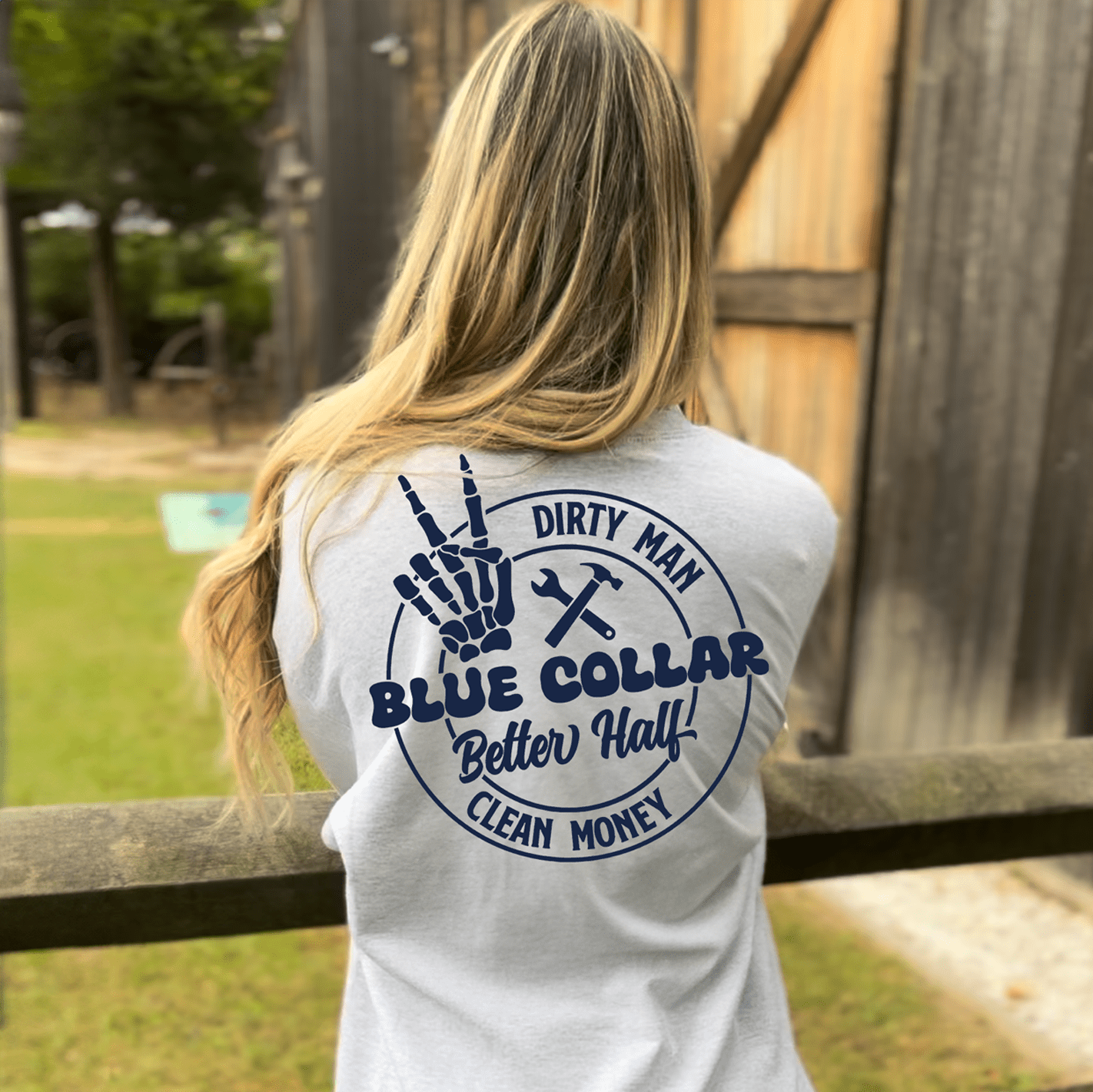Dirty Man Clean Money - Crew Sweatshirt - Armed American Supply