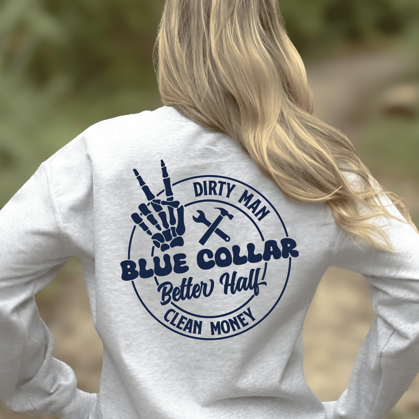 Dirty Man Clean Money - Crew Sweatshirt - Armed American Supply