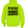 Entitled - hi-vis hoodie
