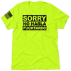 F*cktardo - safety yellow t-shirt