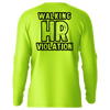 Hr violation - hi-visibility upf 50 long sleeve sun shirt