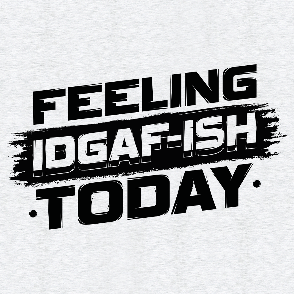 IDGAF - ISH - Safety Yellow T-Shirt - Armed American Supply