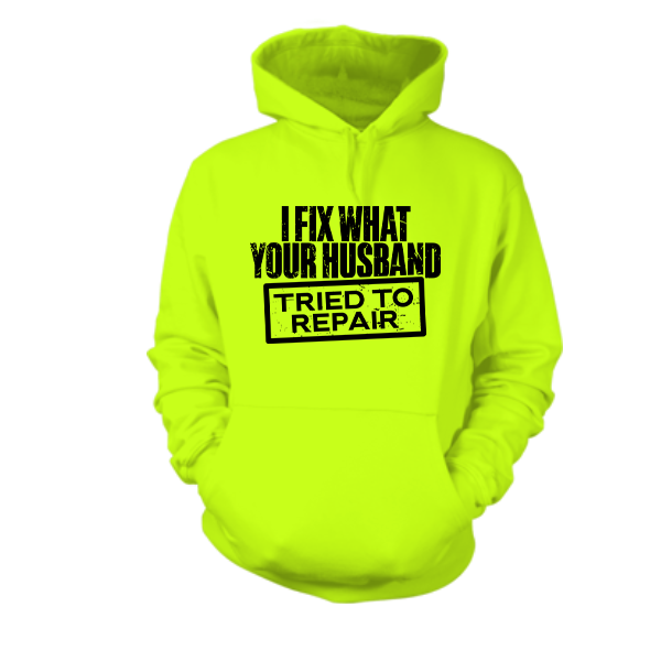 Tried to Repair - Hi Vis Hoodie