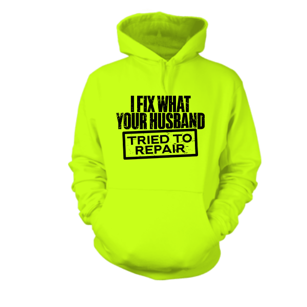 Tried to Repair - Hi Vis Hoodie - Armed American Supply