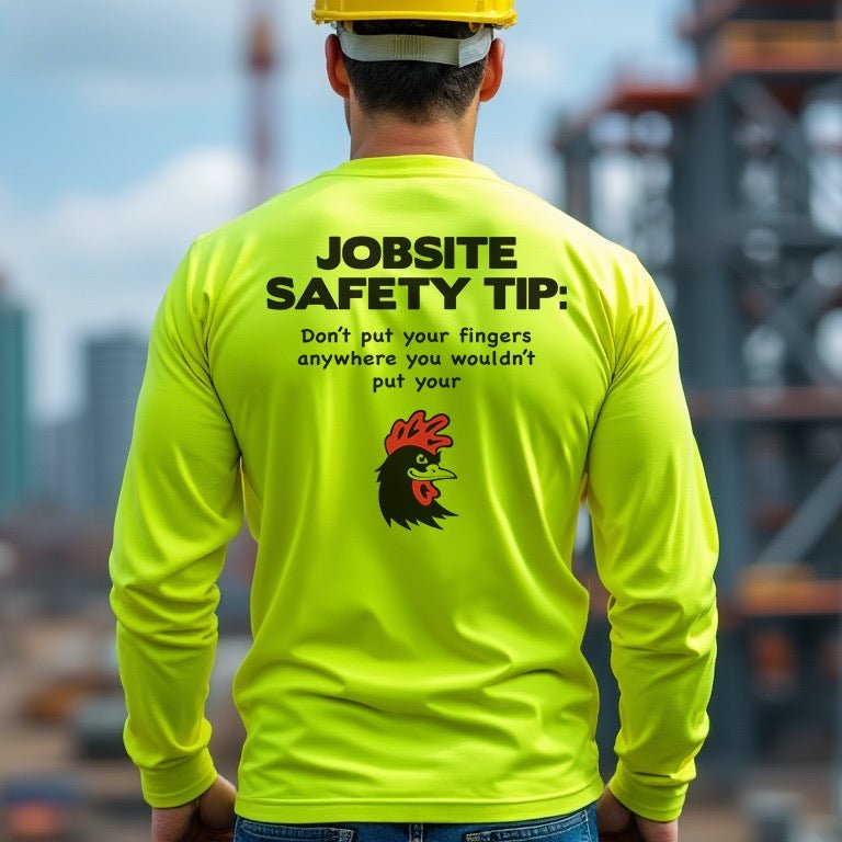 Jobsite - Long Sleeve Hi - Vis T-Shirt - Armed American Supply