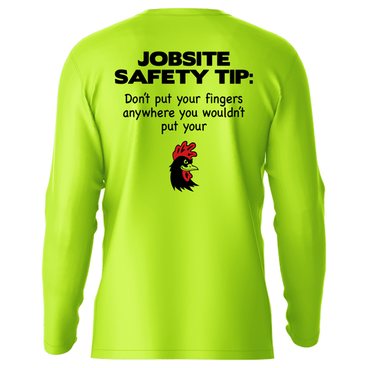 Jobsite - Hi - Visibility UPF 50 Long Sleeve Sun Shirt - Armed American Supply
