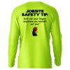 Jobsite - hi-visibility upf 50 long sleeve sun shirt