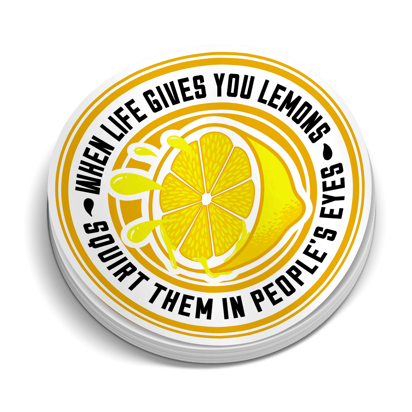 Lemons - Hard Hat Decal - Armed American Supply