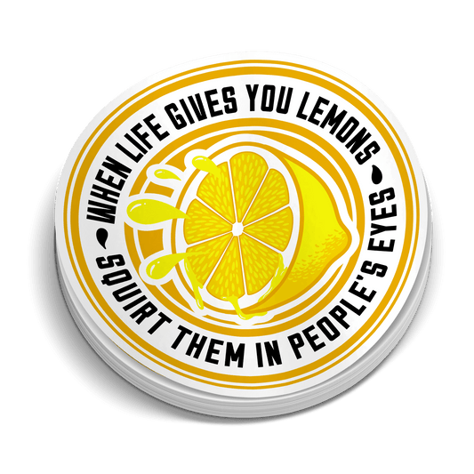 Lemons - Hard Hat Decal - Armed American Supply