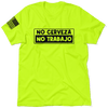 No cerveza - safety yellow t-shirt