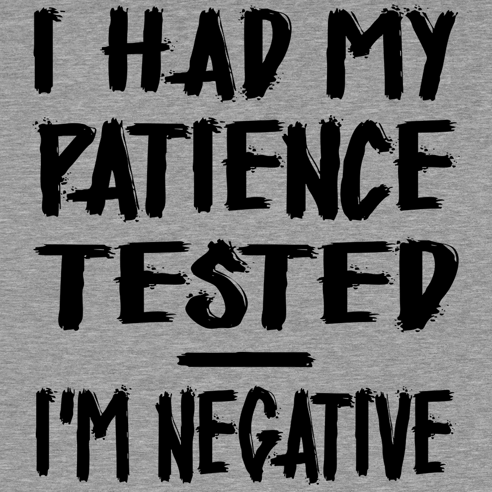 Patience - Long Sleeve - Armed American Supply