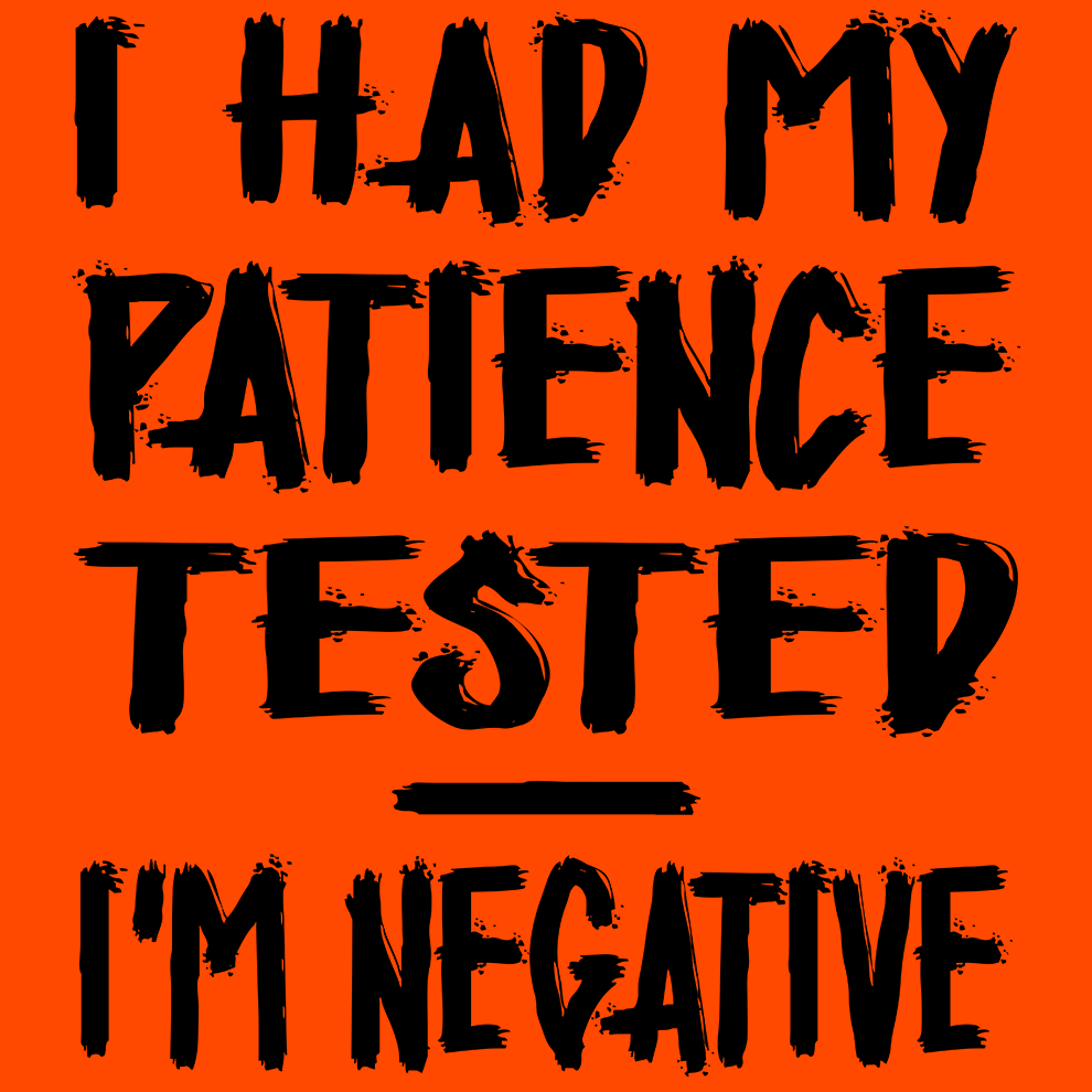 Patience - Long Sleeve - Armed American Supply