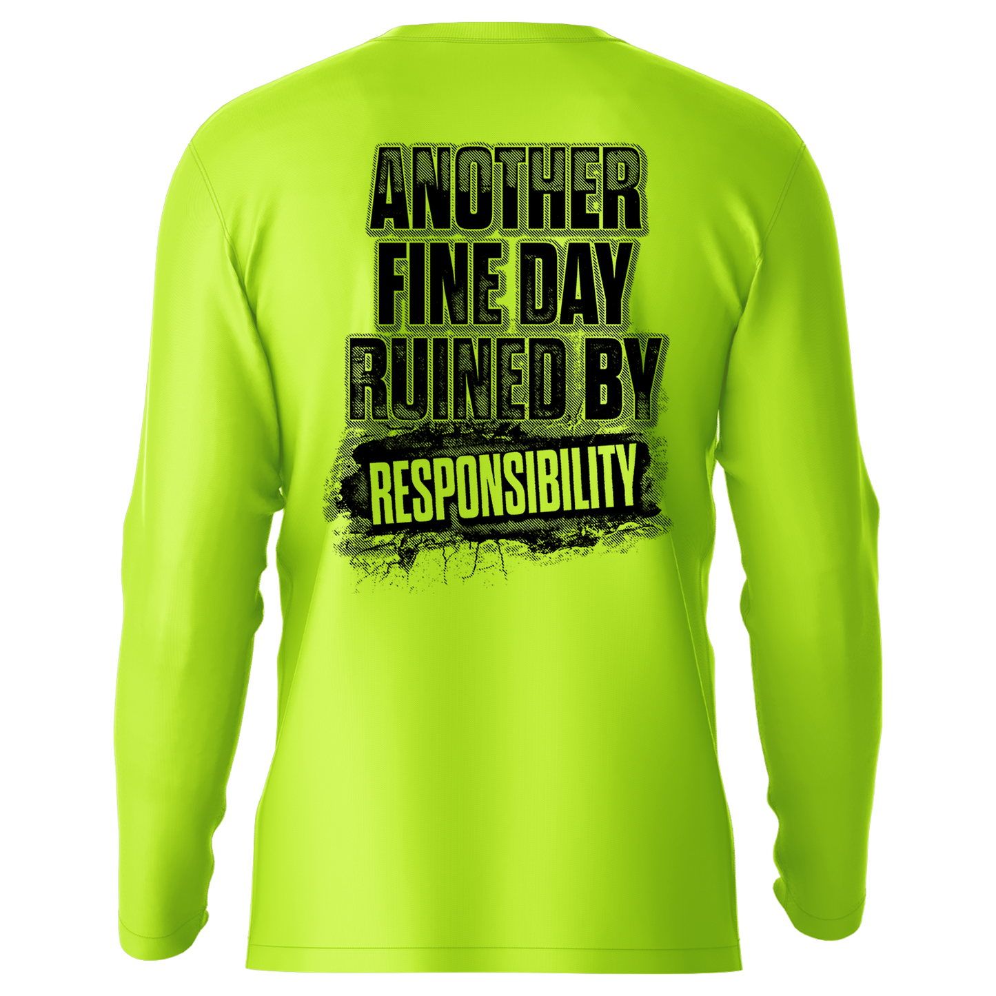 Responsibility - Hi-Visibility UPF 50 Long Sleeve Sun Shirt