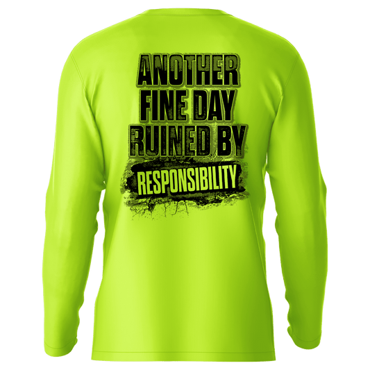 Responsibility - Hi - Visibility UPF 50 Long Sleeve Sun Shirt - Armed American Supply