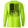 Rifle flag - hi-visibility upf 50 long sleeve sun shirt
