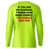 Run - hi-visibility upf 50 long sleeve sun shirt