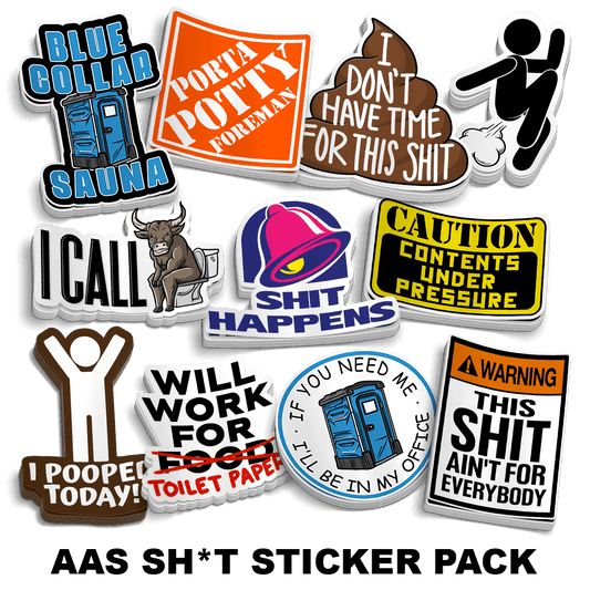 Sh*t Sticker Pack - Armed American Supply