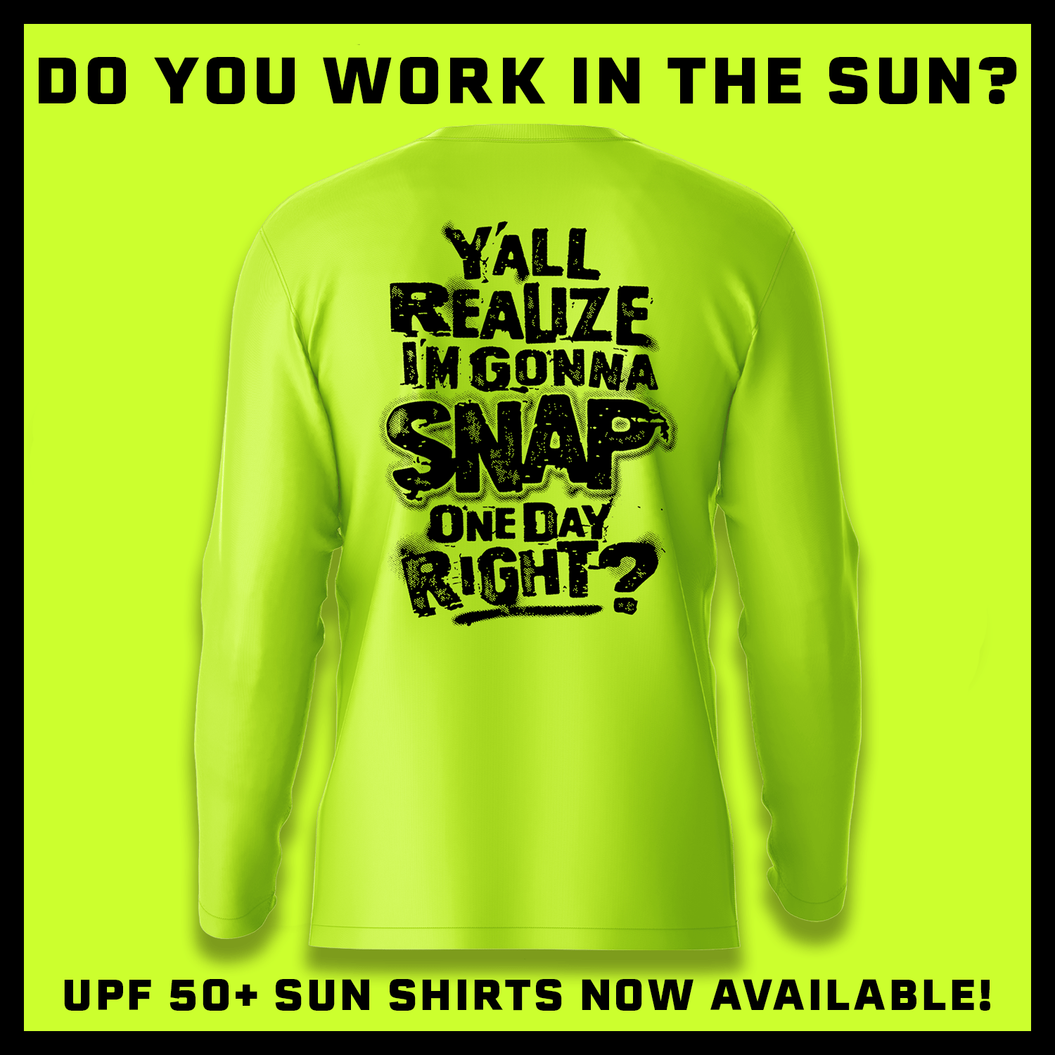 Snap - Hi - Visibility UPF 50 Long Sleeve Sun Shirt - Armed American Supply