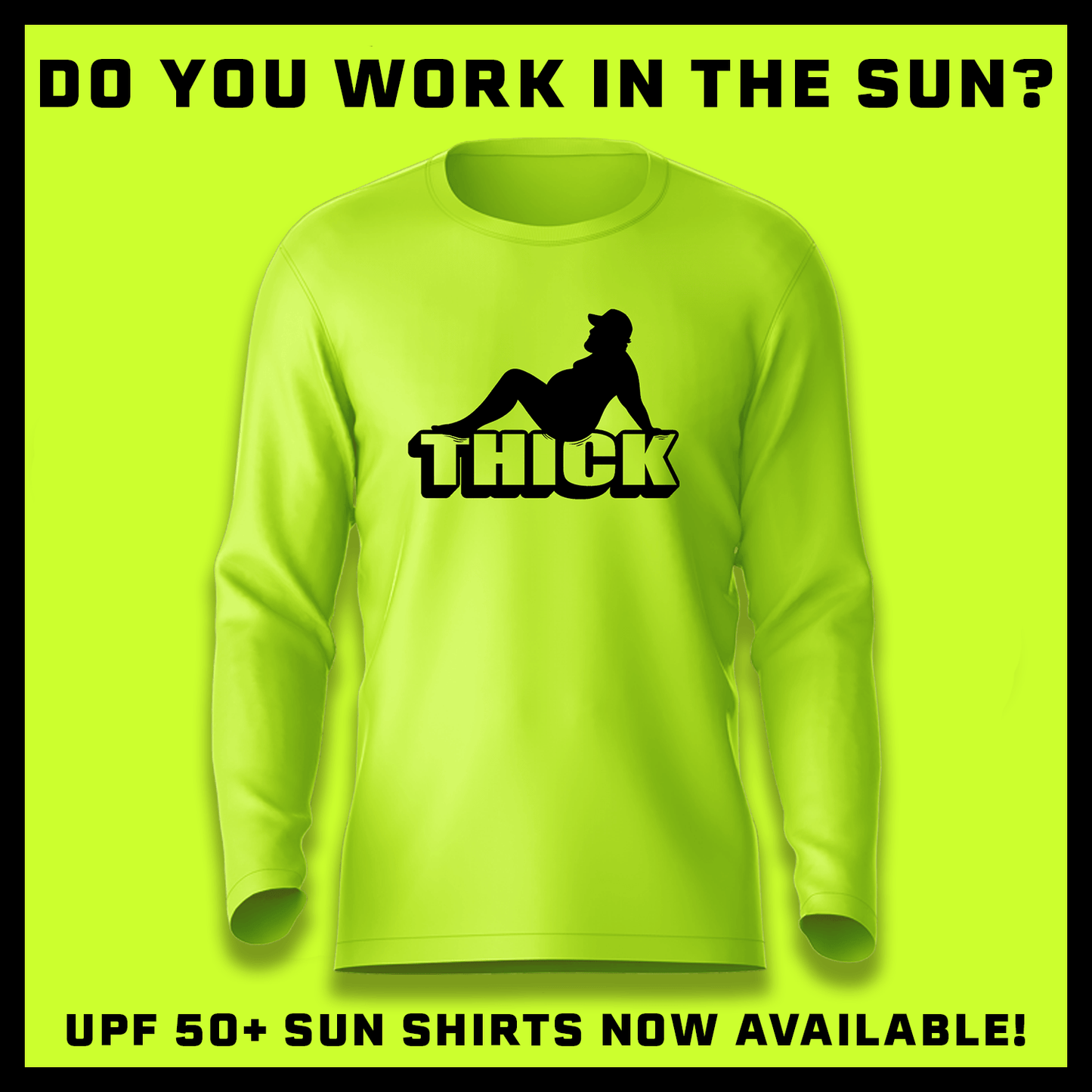 Thick - Hi - Visibility UPF 50 Long Sleeve Sun Shirt - Armed American Supply
