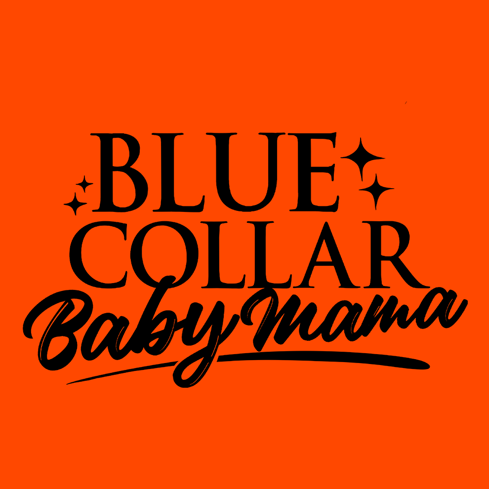 Blue collar Baby mama - Hi Vis Hoodie - Armed American Supply