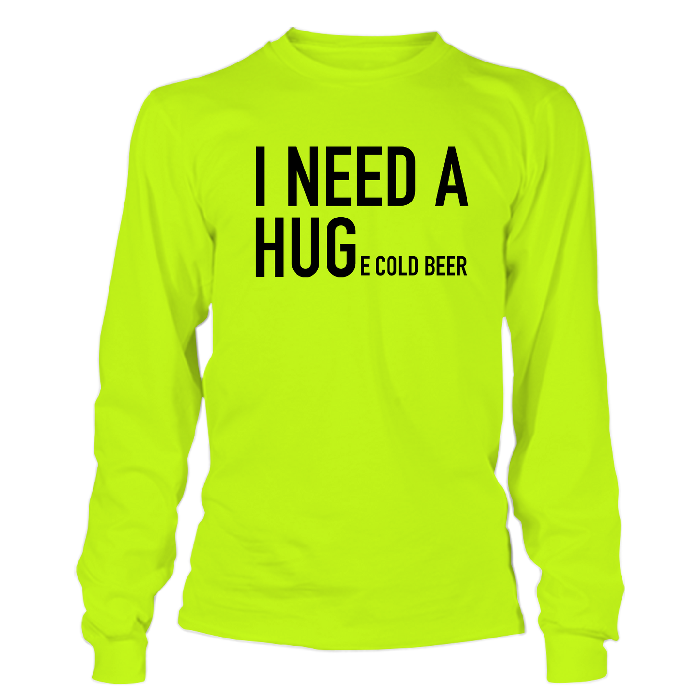 Huge Beer - Hi Vis Long Sleeve