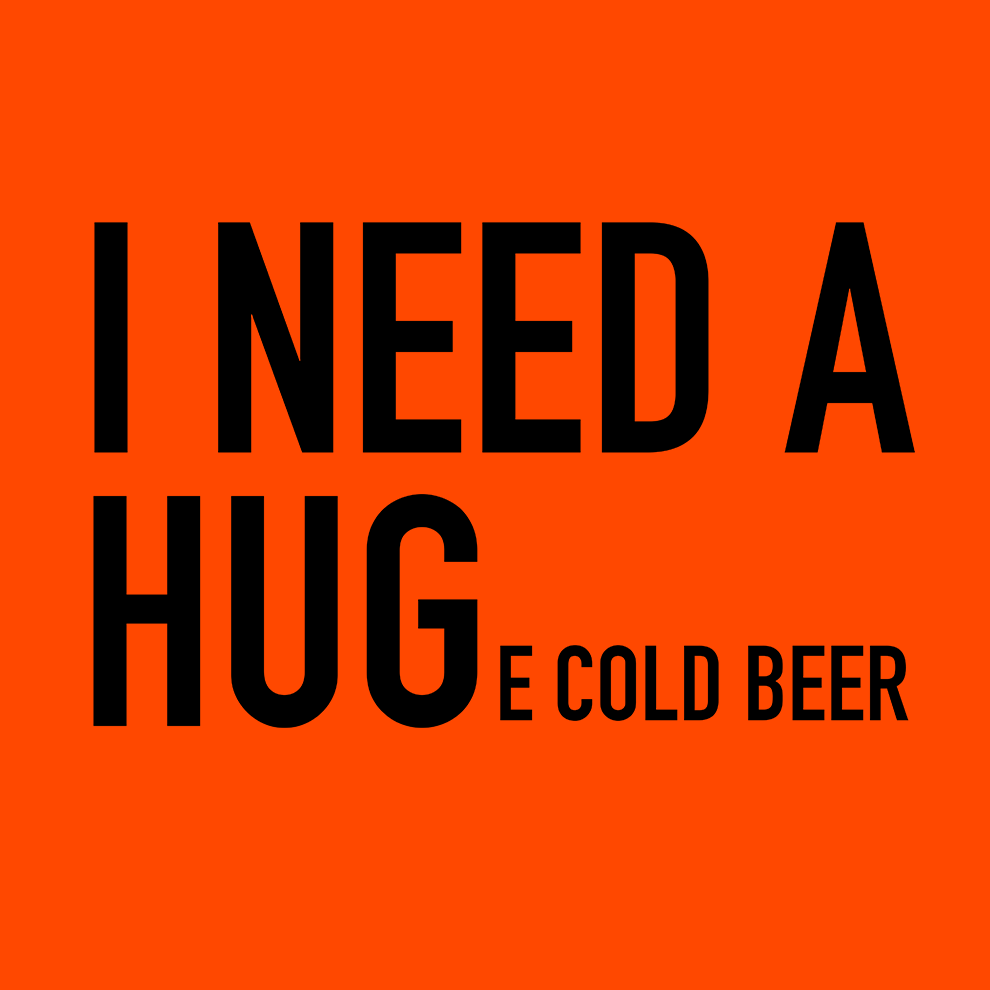 Huge Beer - Hi Vis Hoodie