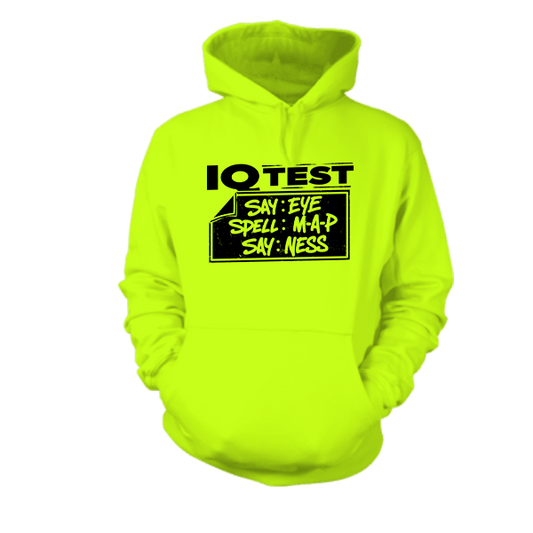 IQ Test - Hi Vis Hoodie - Armed American Supply