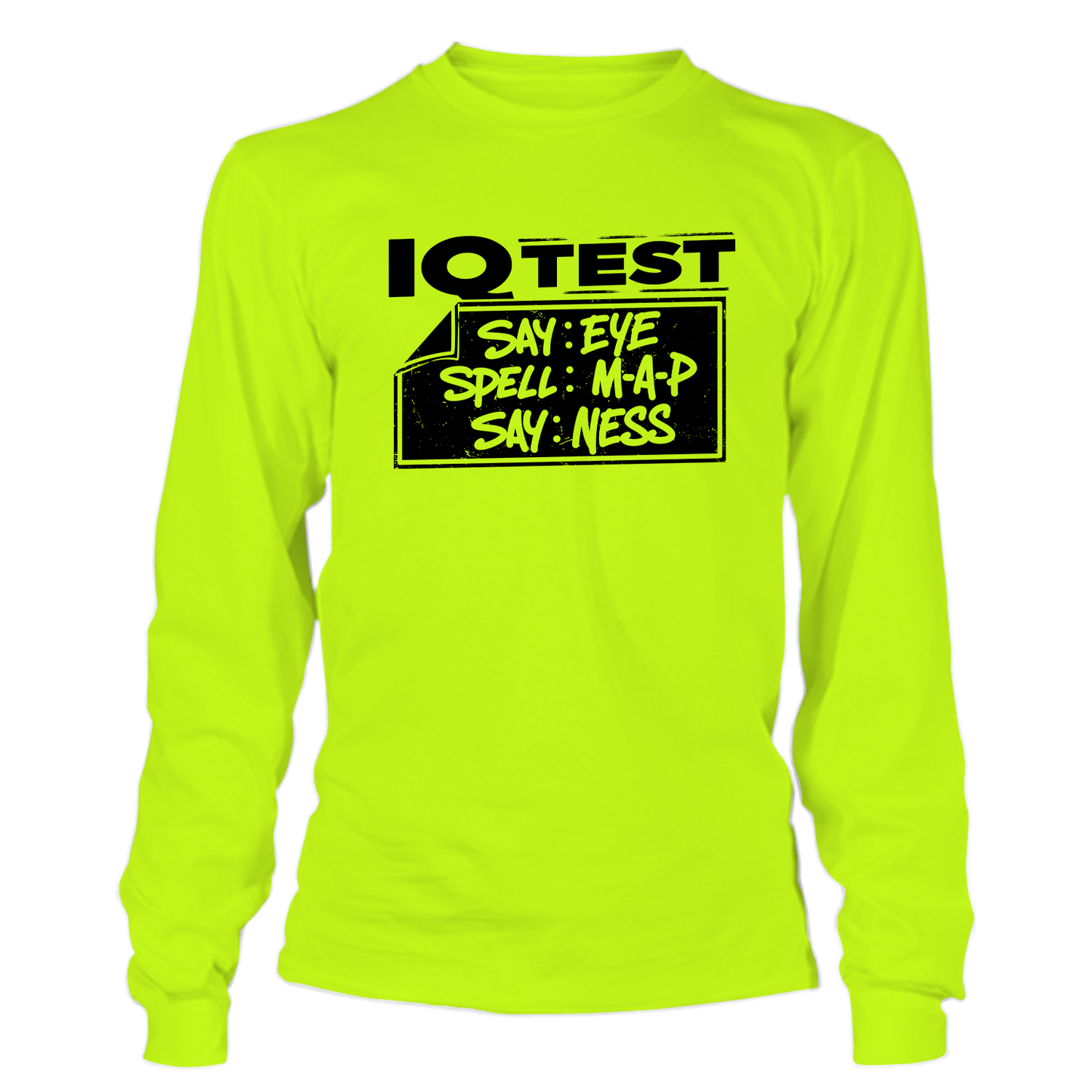 IQ Test - Hi Vis Long Sleeve