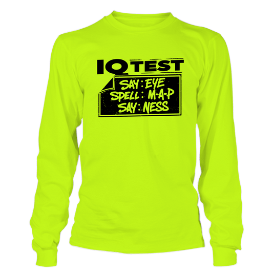IQ Test - Hi Vis Long Sleeve - Armed American Supply