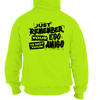 Not your amigo - hi vis hoodie