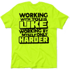 Working with you - safety t- shirt