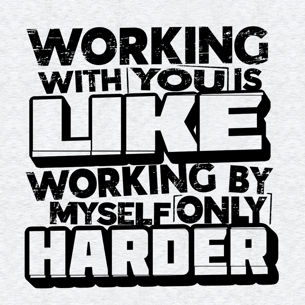 Working With you - Safety T- Shirt