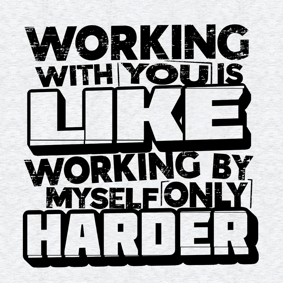 Working With you - Safety T-Shirt - Armed American Supply