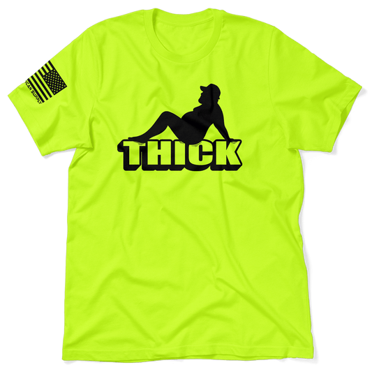 Thick - Safety Yellow T-Shirt - Armed American Supply